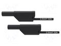 Test lead; 32A; banana plug 4mm,both sides; Urated: 1kV; Len: 1.5m SCHÜTZINGER VSFK870025150-SW