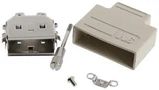 D SUB BACKSHELL, 26POS, 180 DEG 10326-32J0-000