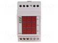 Ammeter; digital,mounting; 0÷20A; True RMS; Network: three-phase F&F DMA-3RMS