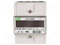 Counter; digital,mounting; for DIN rail mounting; LCD; Inom: 5A F&F LE-03MW