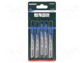 Hacksaw blade-set; metal; 66mm; 36teeth/inch; BASIC METAL; 5pcs. METABO MTB.623636000
