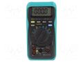 Digital multimeter; LCD; (6000); 2,5x/s; VAC: 6V,60V,600V KYORITSU KEW1012