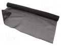 Bench mat; Width: 0.6m; L: 1.2m; foam,PVC; black; antislip; GripSafe COBA EUROPE COBA-GS010002