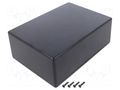 Enclosure: multipurpose; X: 125mm; Y: 175mm; Z: 65mm; TW; ABS; black TAKACHI TKC-TW13-7-18B