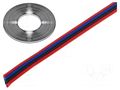 Wire: ribbon; TLWY; 4x0.22mm2; stranded; Cu; unshielded; PVC; 150V TECHNOKABEL 5.2.128.2