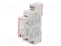 Relay: installation; bistable,impulse; DPDT; 16A; 90x17.5x64.6mm RELPOL RPB-2PSM-UNI
