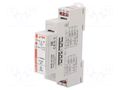 Relay: installation; bistable,impulse; SPDT; 16A; 90x17.5x64.6mm RELPOL RPB-1P-U24