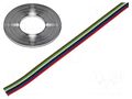 Wire: ribbon; TLWY; 6x0.22mm2; stranded; Cu; unshielded; PVC; 150V TECHNOKABEL 5.2.130