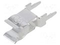 Fuse clips; THT; 5x20mm,5x25mm,5x30mm; 6.3A; Pitch: 5.6mm; silver LITTELFUSE 52000001009