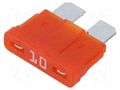 Fuse: fuse; 10A; 58VDC; automotive; 19.3mm; tin alloy ESKA 340027-58V