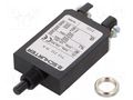 Circuit breaker; Urated: 240VAC; 28VDC; 15A; SPST; Poles: 1; screw SCHURTER T13-212-15