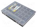 Container: collective; with boxes; polypropylene; black ALLIT AG W-457204
