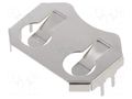 Clip; BR2016,CL2016,CR2016,DL2016; PCB; 2.8mm; bulk LINX TECHNOLOGIES BAT-HLD-002-THM