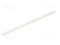 Heat shrink sleeve; glueless,flexible; 2: 1; 4.7mm; L: 1.2m; white TE Connectivity RNF-100-3/16-9-STK