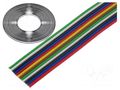 Wire: ribbon; TLWY; 12x0.5mm2; stranded; Cu; unshielded; PVC; 300V TECHNOKABEL 5.2.170