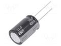 Capacitor: electrolytic; THT; 33uF; 450VDC; Ø16x25mm; ±20%; 10000h PANASONIC EEUEE2W330
