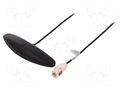 Antenna; automotive,inner; AM,FM; 0.25m; black COMPOTECH 35.051.002B