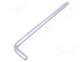 Wrench; hex key,spherical; HEX 10mm; tool steel; long; L: 234mm KING TONY KT-112010MR