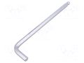Wrench: hex key; spherical; HEX 10mm; L: 234mm; alloy steel; long KING TONY KT-112010MR