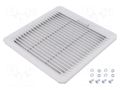 Filter; IP54; grey (bright); 177x177mm FINDER 7F.02.0.000.3000