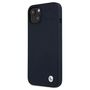 Etui BMW BMHCP13SSILNA iPhone 13 mini 5,4" granatowy/navy hardcase Silicone Signature, BMW 3666339022778 3666339022778