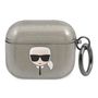 Karl Lagerfeld KLA3UKHGK AirPods 3 cover czarny/black Glitter Karl`s Head, Karl Lagerfeld 3666339030278