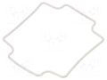 Gasket; Gasket material: silicone GAINTA P256SEAL