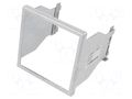 Adapter for DIN rail; Dim: 92x92mm; Rail: TS35 LUMEL ATS-100