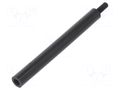 Screwed spacer sleeve; cylindrical; polyamide; M3; M3; 55mm; black DREMEC TFM-M3X55/DR285RD