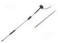 Antenna; black; SMA; 50W; 600÷2700MHz; 50Ω; 3m; 7dBi; -45÷80°C; RG174 QOLTEC QOLTEC-57015