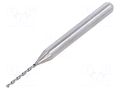 Drill bit; Ø: 0.8mm; L: 38.2mm; PCB; Working part len: 10mm; 1/8" KEMMER PRAEZISION SM32-0.8/1
