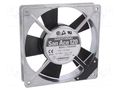 Fan: AC; axial; 120x120x25mm; 66m3/h; 24dBA; ball; 1400rpm; 100VAC SANYO DENKI 109S086