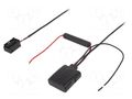 Bluetooth adapter; Quadlock 12pin; Opel BLUEBIRD BL-AUX-IN.10