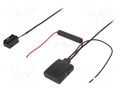 Bluetooth adapter; Quadlock 12pin; Opel BLUEBIRD BL-AUX-IN.10