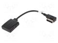 Bluetooth adapter; MMI 3G connector; Mercedes BLUEBIRD BL-AUX-IN.05