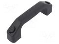 Holder; polyamide; black; H: 42mm; L: 143mm; W: 26mm; handle RST ROZTOCZE 4.440.003