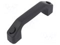 Holder; polyamide; black; H: 42mm; L: 143mm; W: 26mm; handle RST ROZTOCZE 4.440.003