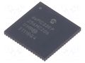 IC: dsPIC microcontroller; 256kB; 32kBSRAM; QFN64; DSPIC; 0.5mm MICROCHIP TECHNOLOGY 33EP256MC206-I/MR