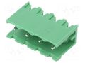 Connector: pluggable terminal block; socket; male; 15A; 300V; THT ADAM TECH EBPA-04-D