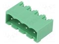 Connector: pluggable terminal block; socket; male; 15A; 300V; THT ADAM TECH EBPA-04-D-C
