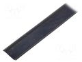 Hole and edge shield; EPDM; L: 10m; black; H: 16mm; W: 9mm RST ROZTOCZE UT-5.5-10M