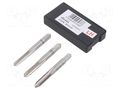 Tap; high speed steel grounded HSS-G; M6; 1; 50mm; 4,9mm; 3pcs. VÖLKEL VOLKEL-27038