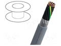 Wire; MOTIONLINE® ADVANCED; 2x0.5mm2; PVC; grey; 600V NEXANS Q105002T200