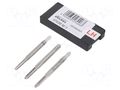 Tap; M3; 0.5; L: 40mm; Holder: hand; 2.7mm; Thread: left hand thread VÖLKEL VOLKEL-27026