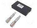 Tap; high speed steel grounded HSS-G; PG9; 70mm; 9mm; Thread: PG VÖLKEL VOLKEL-25709