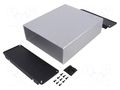 Enclosure: with panel; with fixing lugs; 1457U; X: 191mm; Y: 220mm HAMMOND HM-1457U2202