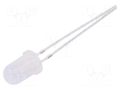 LED; red/yellow-green; 5mm; 60°; Front: convex; 1.8÷2.2/2÷2.2VDC NTE Electronics NTE30112