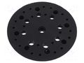 Bracking pad; 125mm; SX E 3125; with multi-perforation METABO MTB.624739000