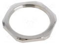 Nut; M50; brass; 65mm; Thread: metric; Pitch: 1.5; Plating: nickel LAPP LP-52103060
