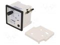 Voltmeter; on panel; VAC: 0÷6kV; Class: 1.5; True RMS; Umax: 300V LUMEL EP27-NC7020000